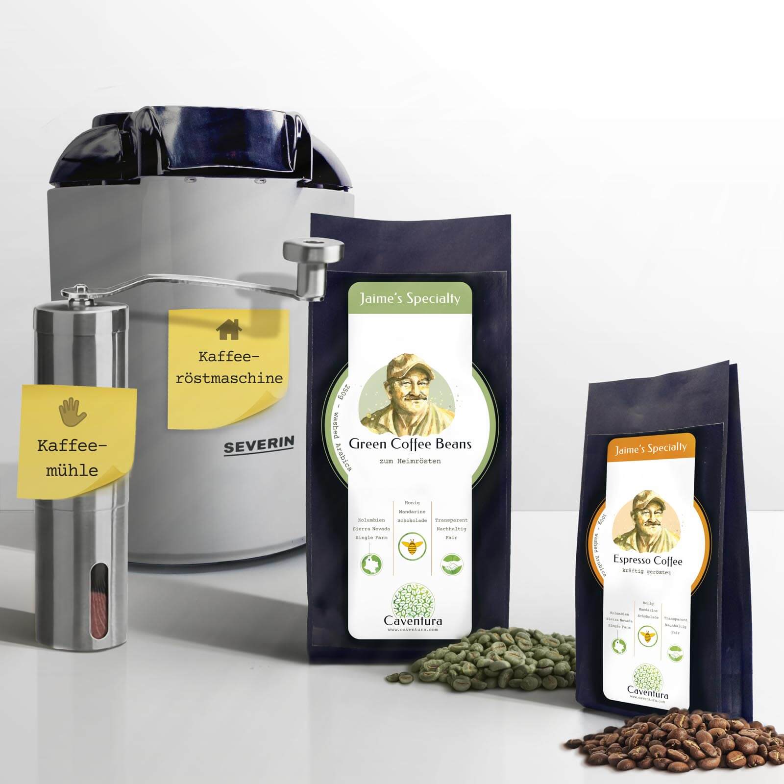 Full Set for Home Roasting (Espresso Coffee)