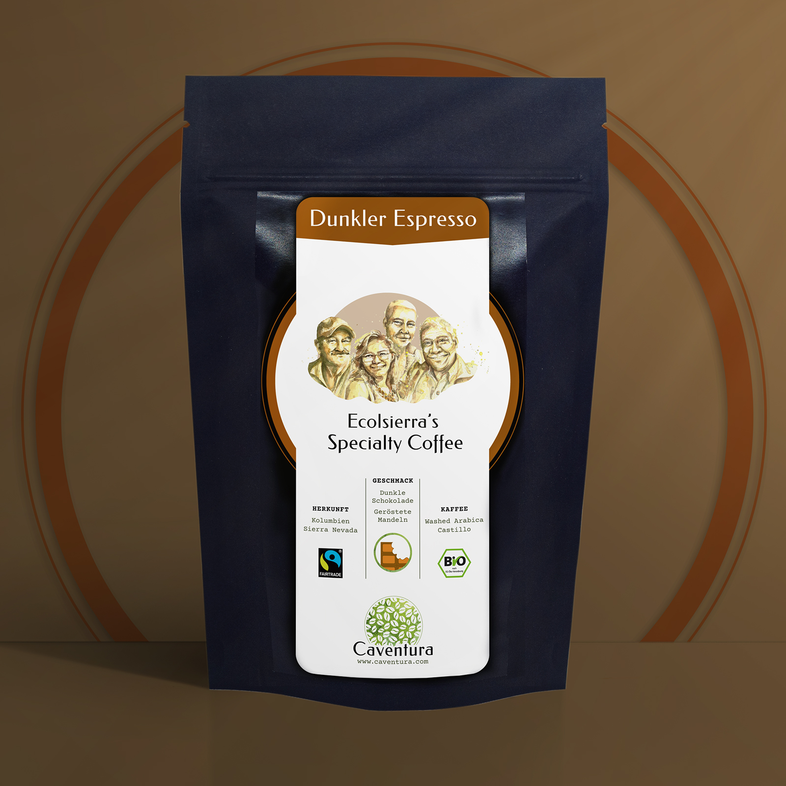 Ecolsierra – Specialty Dunkler Bio Fairtrade Espresso