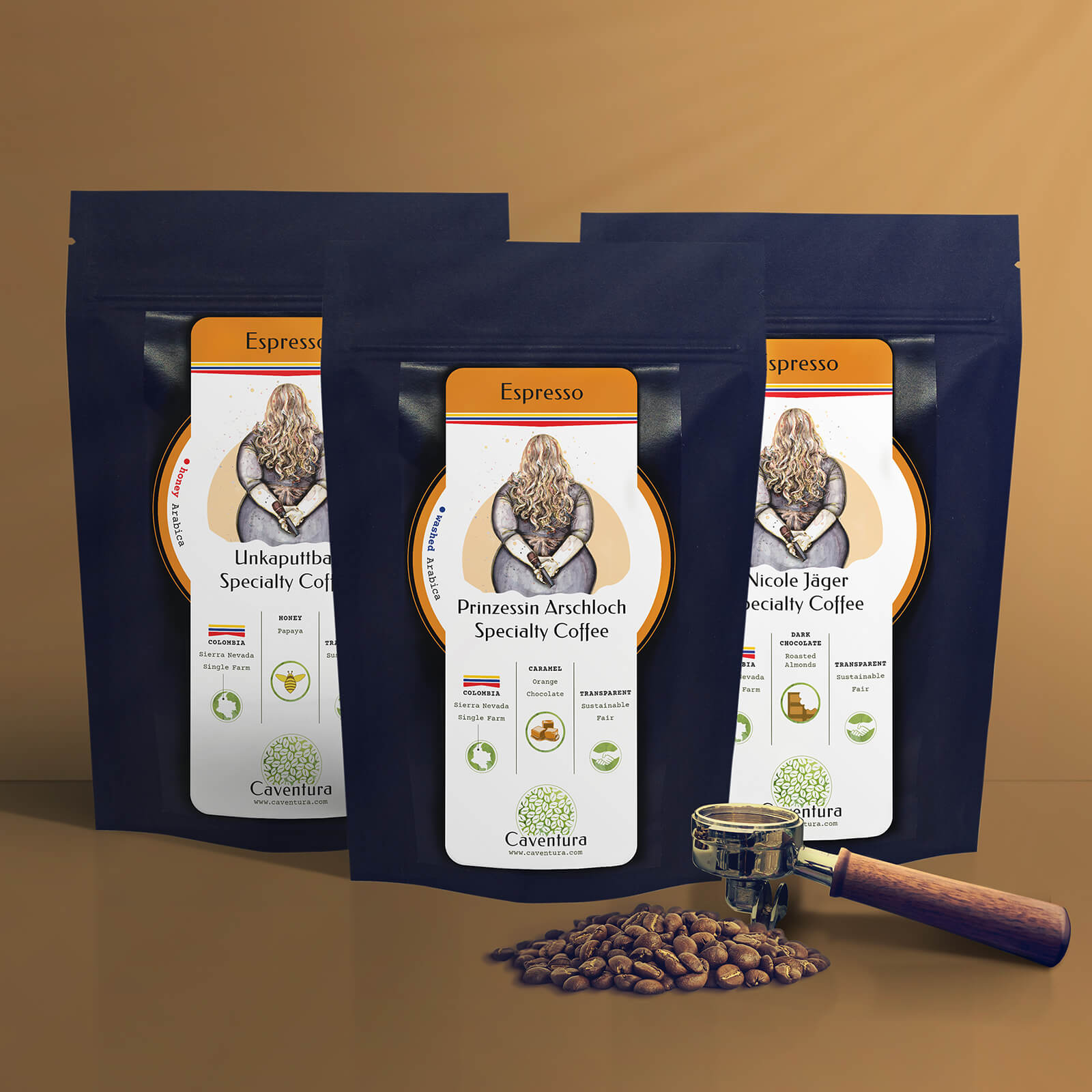 Specialty Bio Fairtrade Espresso Set – Entdecke NICOLE JÄGERS Kaffees